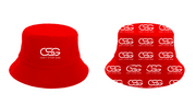 CSG BUCKET HAT, BUCKET HAT, CANT STOP GOD,RED