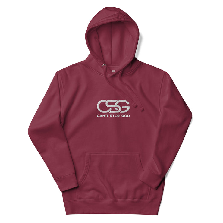 Premium CSG Embroidered Logo Unisex Hoodie