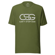 CSG silver/white Logo Unisex t-shirt